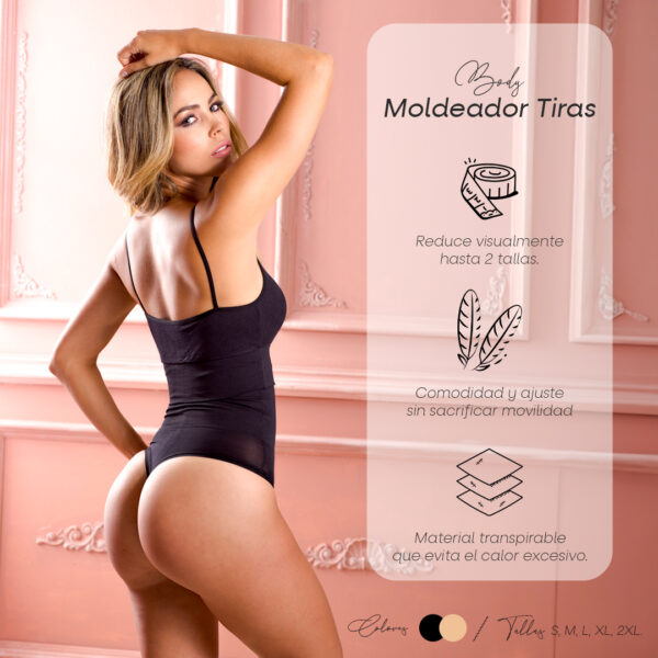 Body moldeador tiras tipo brasilero - Image 7